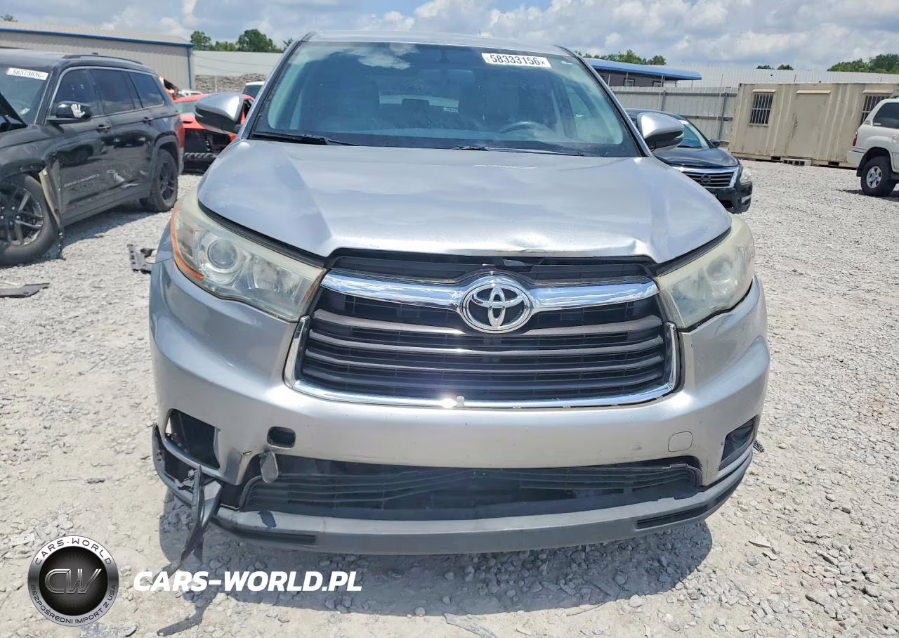 2016 Toyota Highlander Le VIN:5TDZARFH1GS019346 - 5