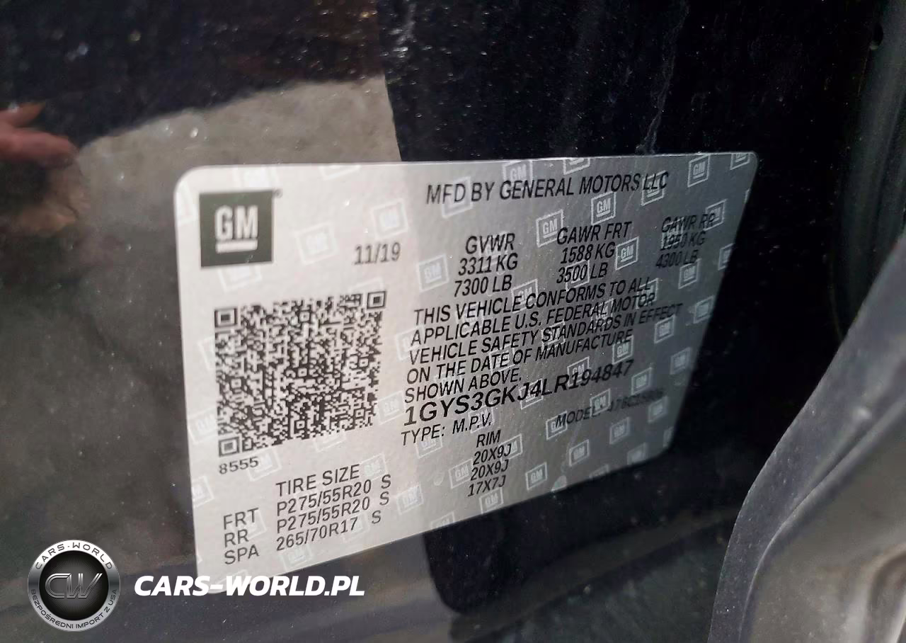 2020 Cadillac Escalade VIN:1GYS3GKJ4LR194847 - 13
