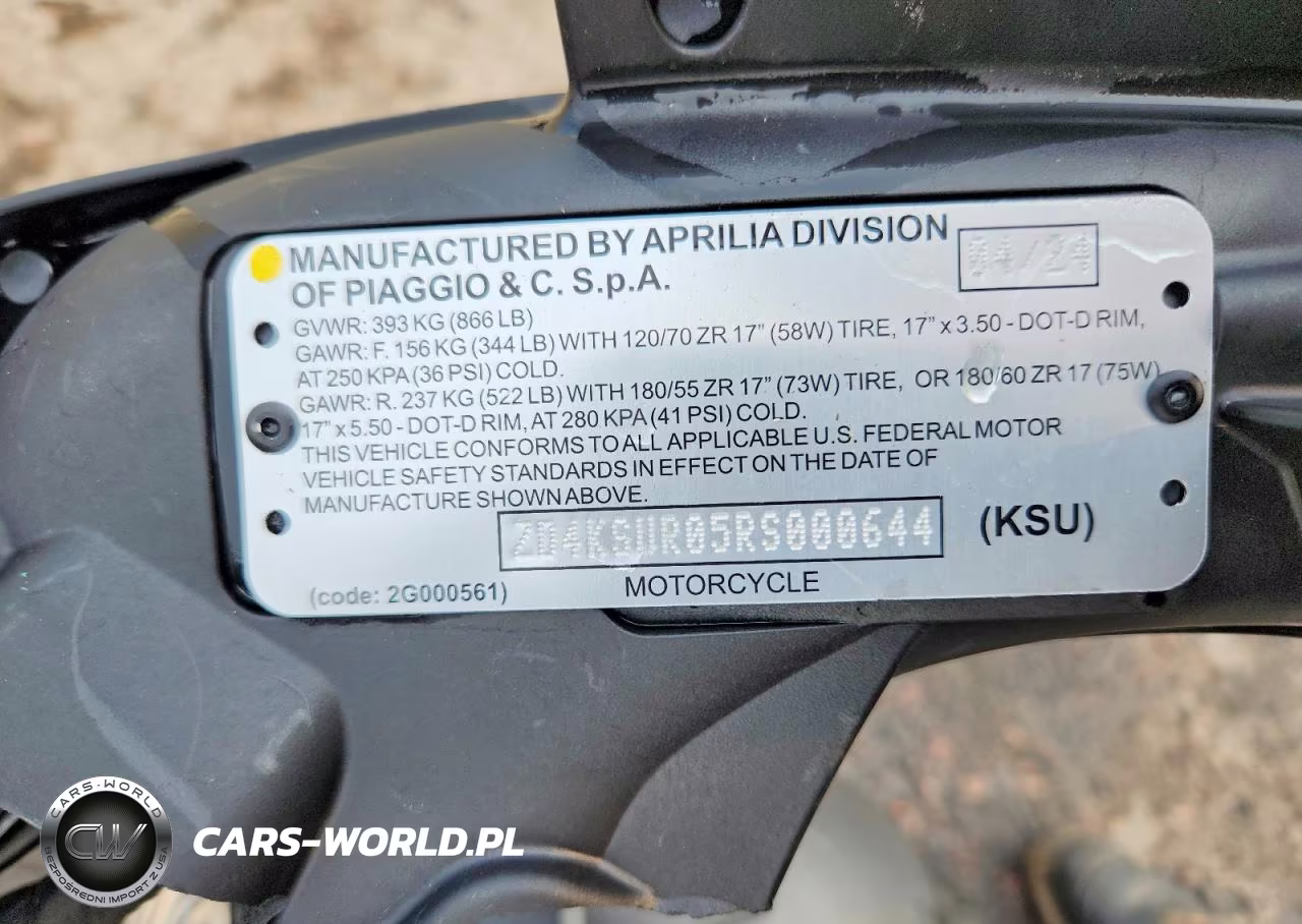 2024 Aprilia Rs 660 Extrema VIN:ZD4KSUR05RS000644 - 9