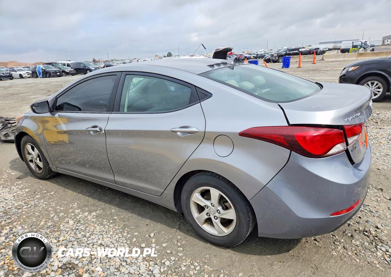 2014 Hyundai Elantra Se VIN:KMHDH4AE2EU206766 - 2