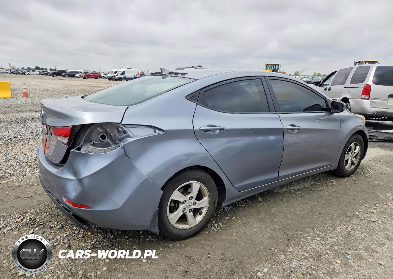 2014 Hyundai Elantra Se VIN:KMHDH4AE2EU206766 - 3