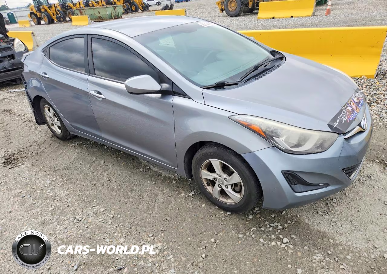 2014 Hyundai Elantra Se VIN:KMHDH4AE2EU206766 - 4