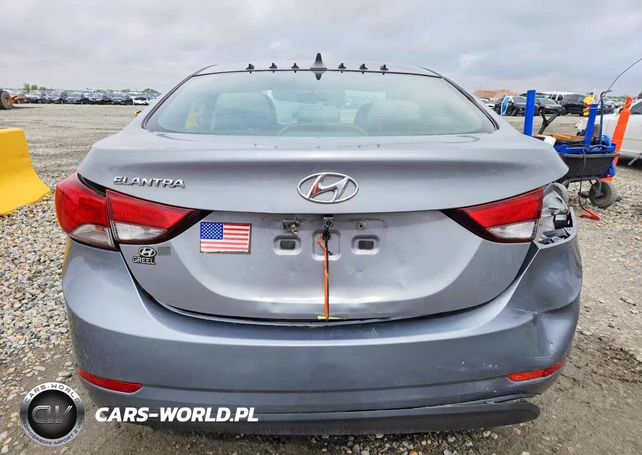 2014 Hyundai Elantra Se VIN:KMHDH4AE2EU206766 - 6