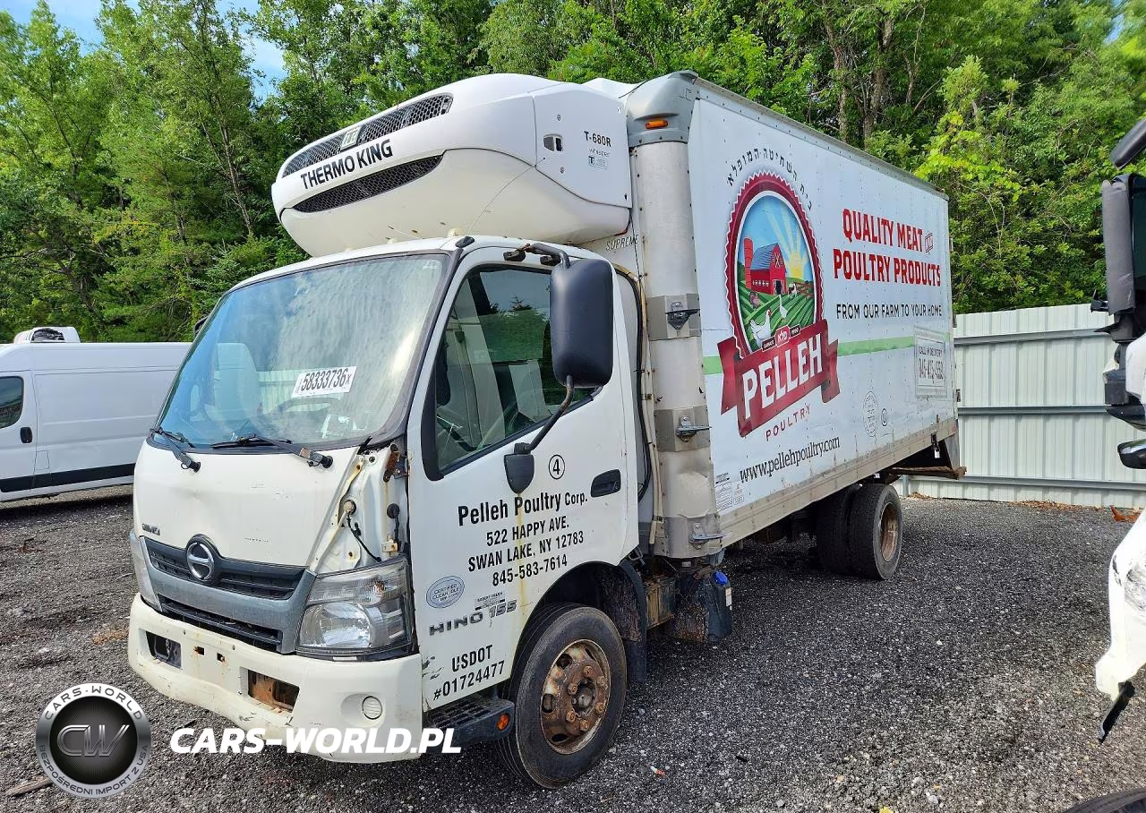 2016 Hino 155 Refrigerated Box Truck – zdjęcie 1 z 12