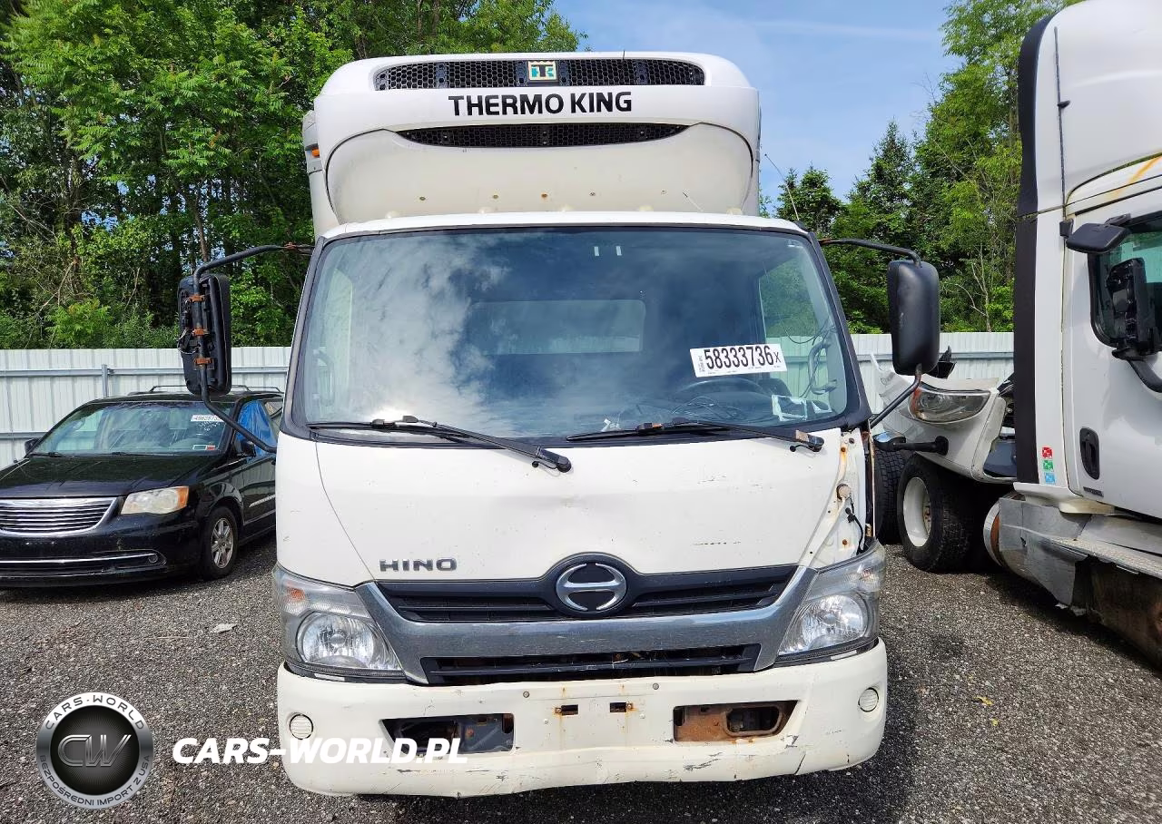 2016 Hino 155 Refrigerated Box Truck VIN:JHHYDM1H5GK002647 - 5