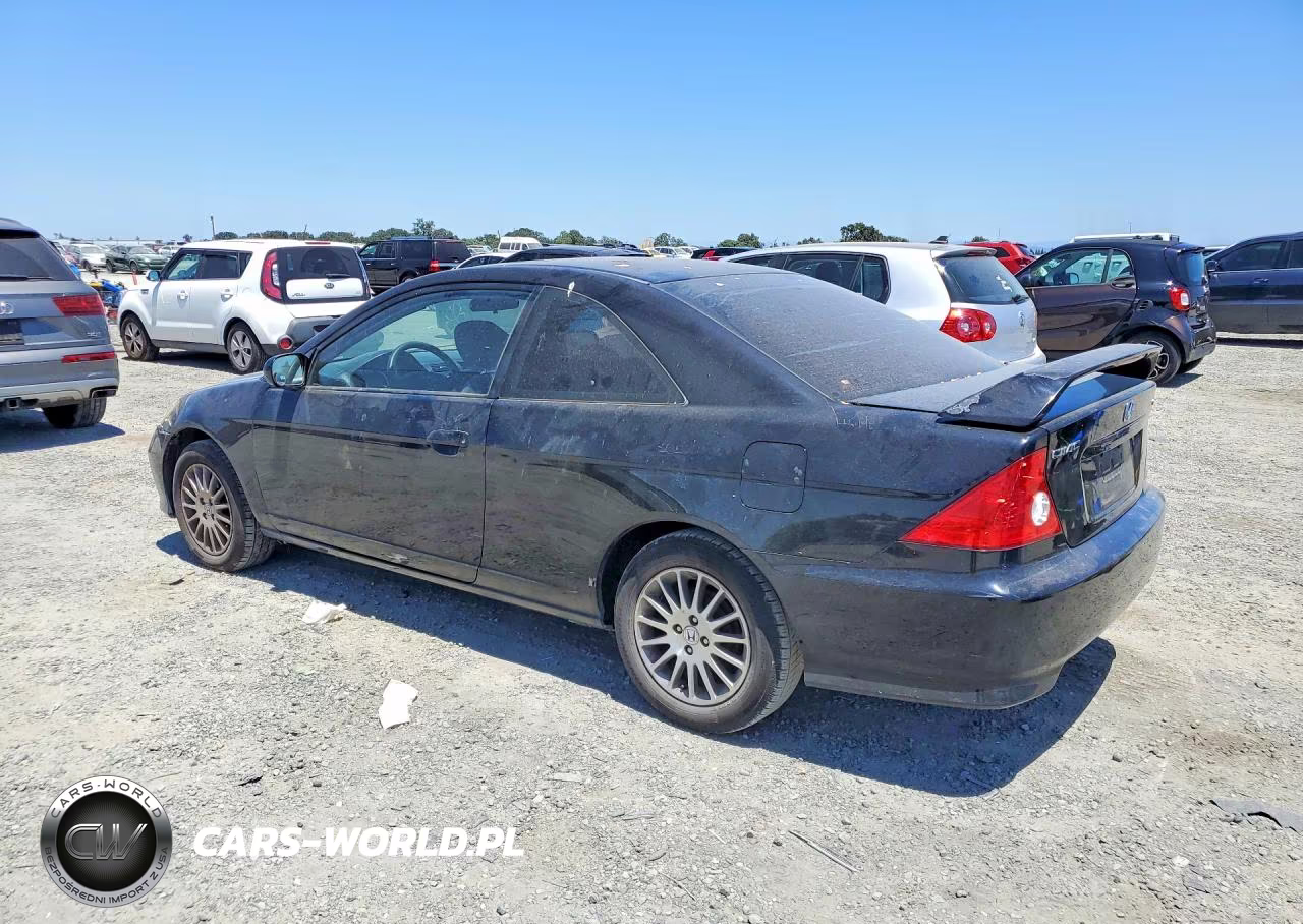2005 Honda Civic Ex VIN:1HGEM22945L030143 - 2