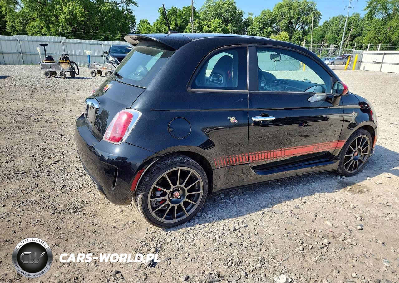 2013 Fiat 500 Abarth VIN:3C3CFFFH6DT613605 - 3