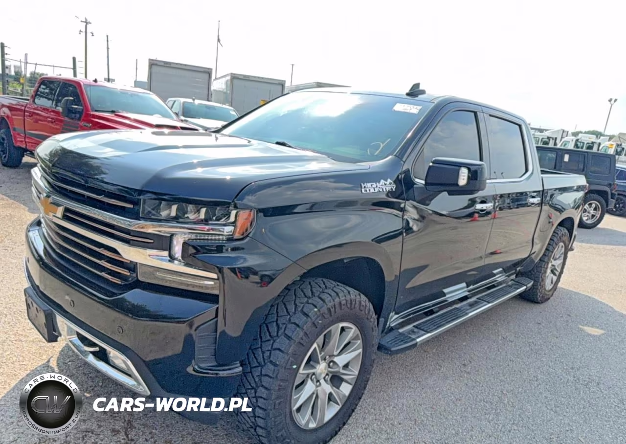 2021 Chevrolet Silverado K1500 High Country VIN:1GCUYHED5MZ345403 - 2