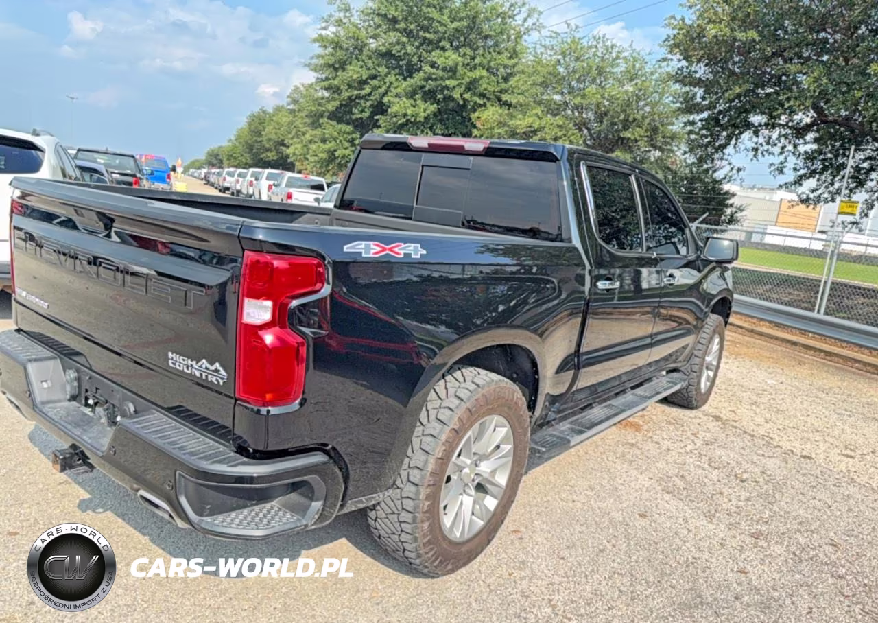 2021 Chevrolet Silverado K1500 High Country VIN:1GCUYHED5MZ345403 - 4
