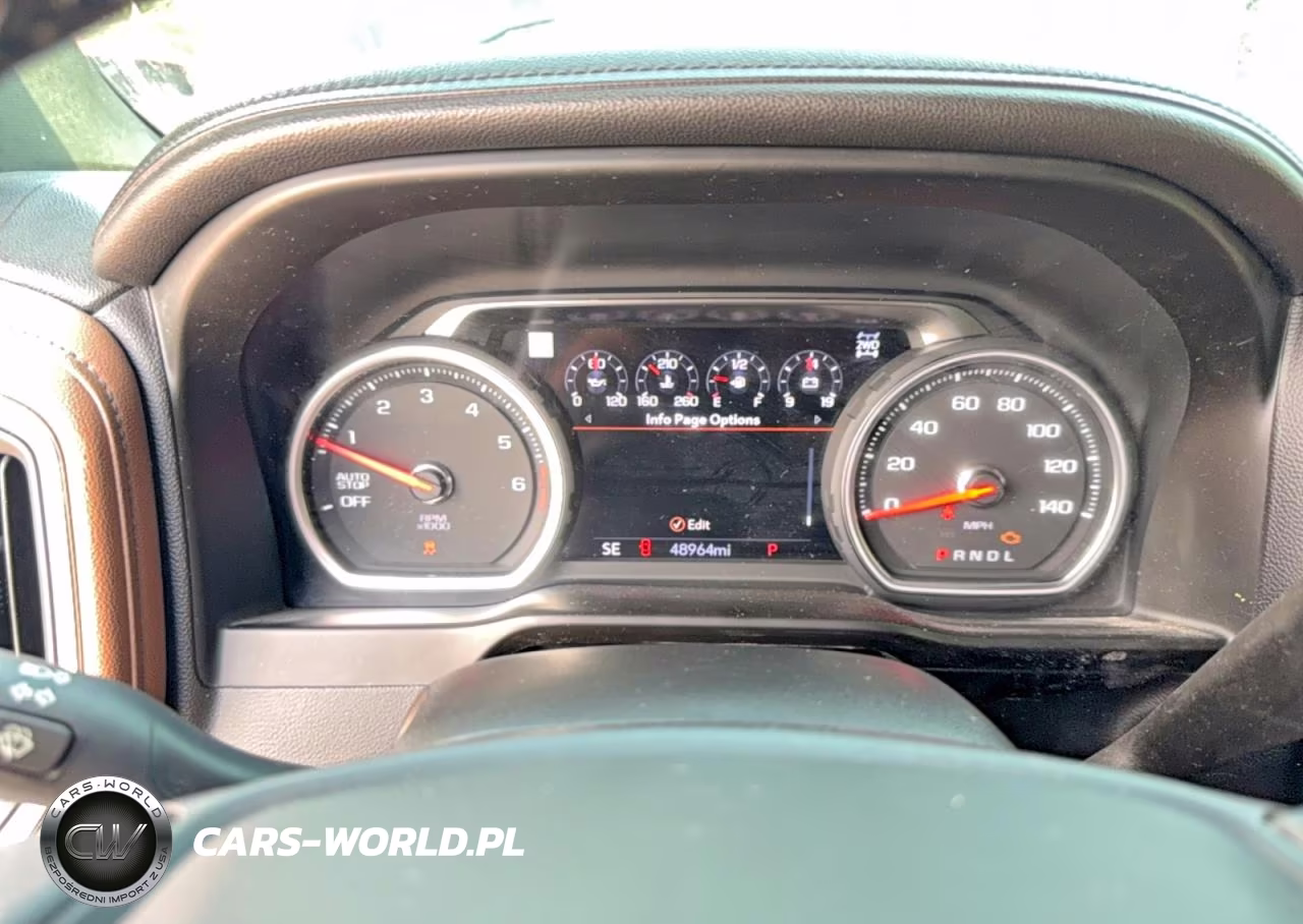 2021 Chevrolet Silverado K1500 High Country VIN:1GCUYHED5MZ345403 - 8