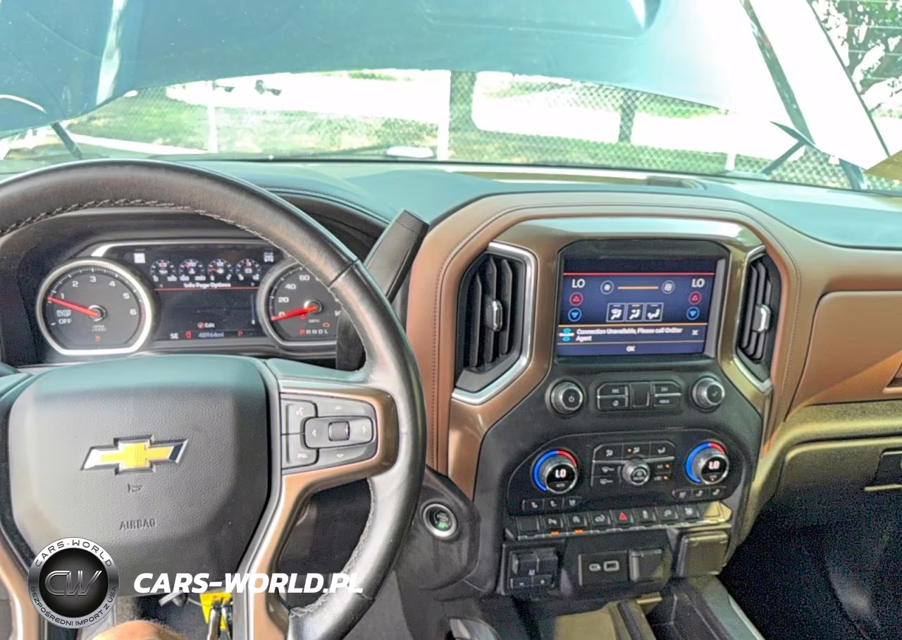 2021 Chevrolet Silverado K1500 High Country VIN:1GCUYHED5MZ345403 - 9