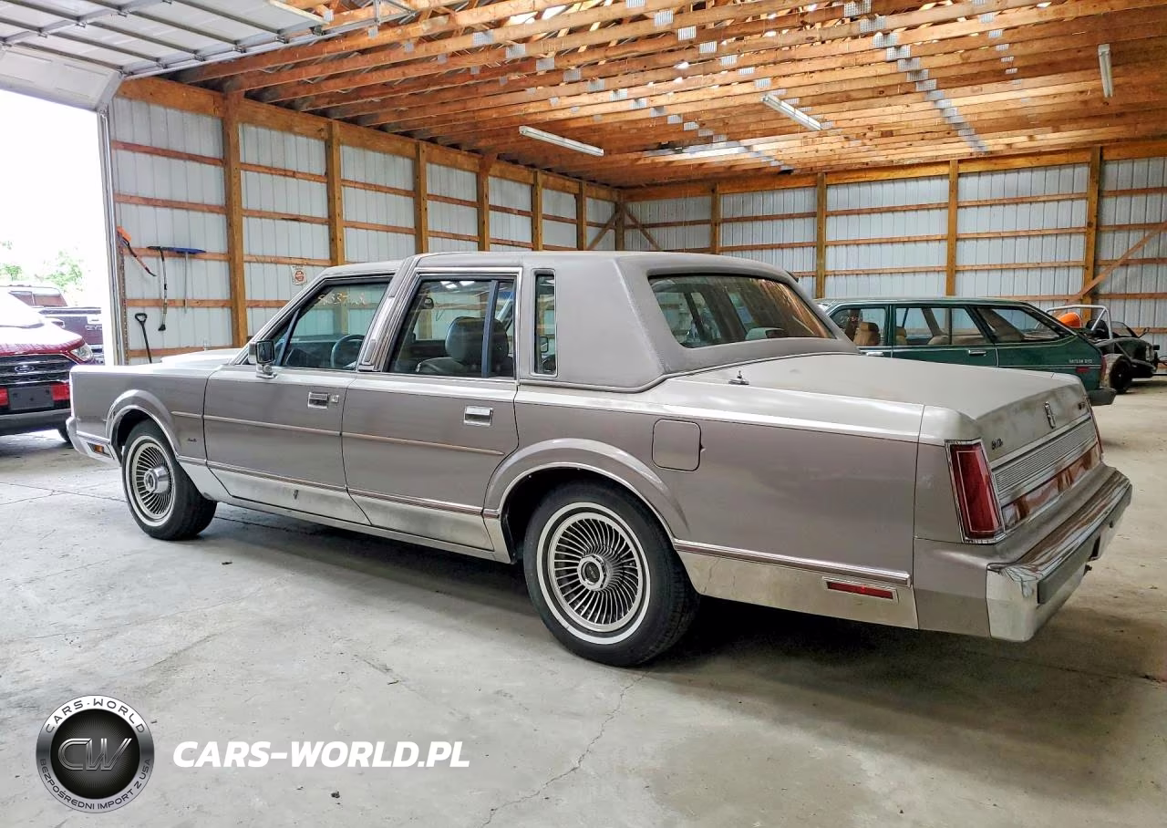 1989 Lincoln Town Car Cartier VIN:1LNBM83F7KY627418 - 2