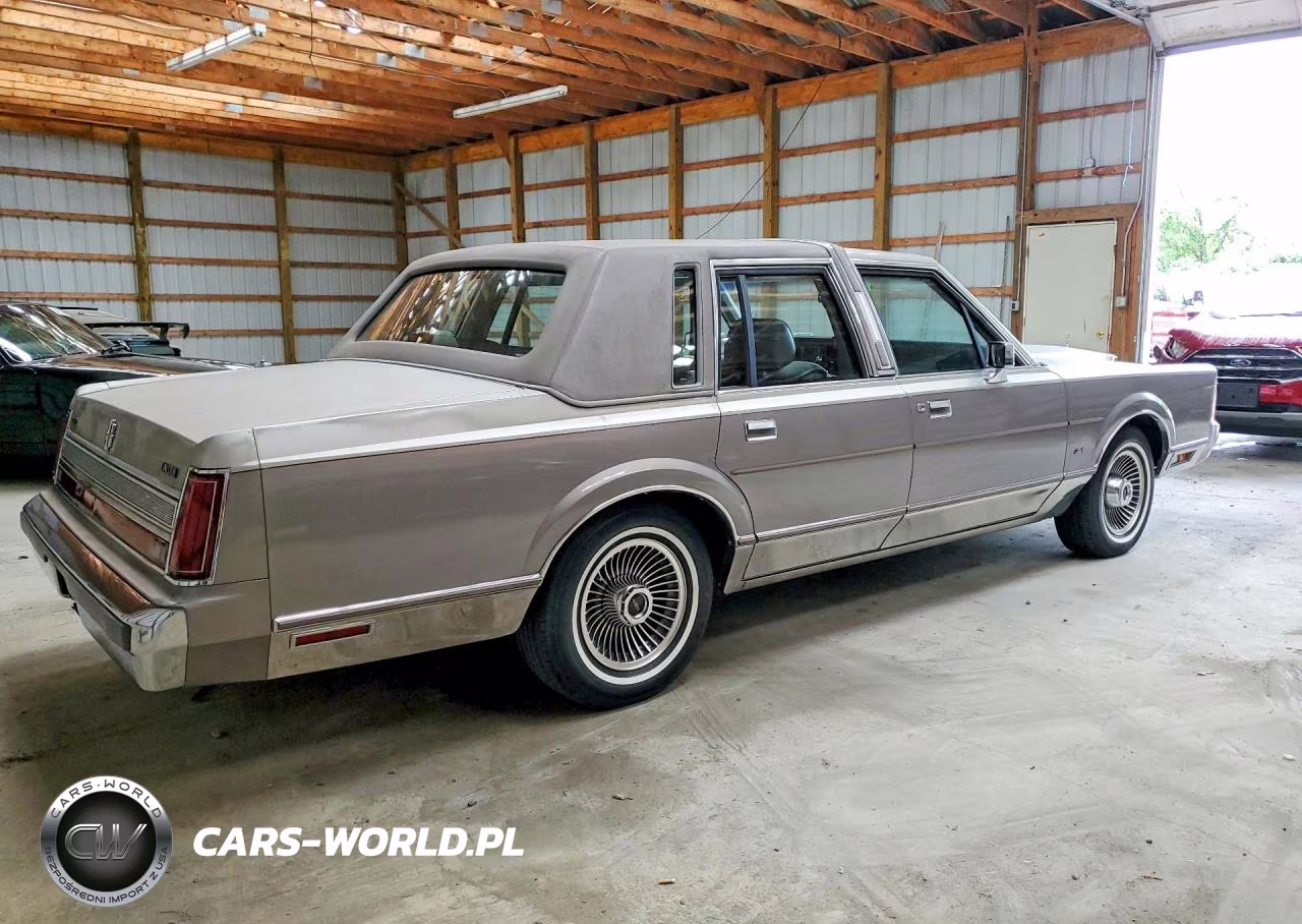 1989 Lincoln Town Car Cartier VIN:1LNBM83F7KY627418 - 3