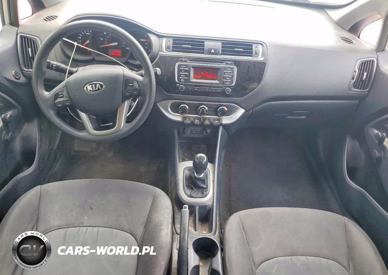 2017 Kia Rio Lx VIN:KNADM4A37H6011802 - 8