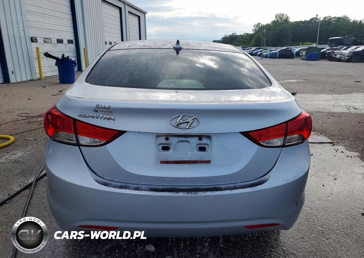 2011 Hyundai Elantra Gls VIN:5NPDH4AE4BH025470 - 6