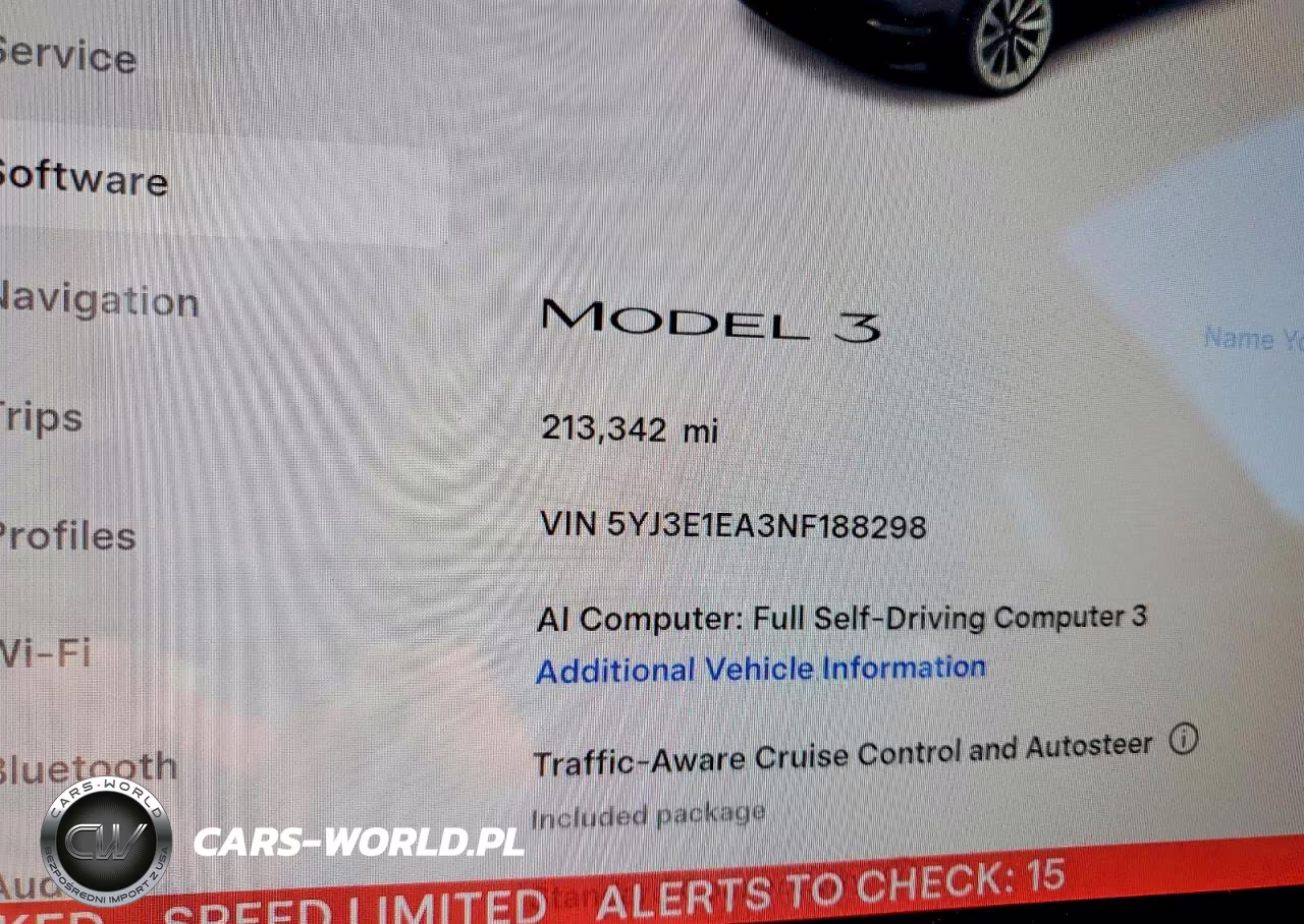 2022 Tesla Model 3 VIN:5YJ3E1EA3NF188298 - 9