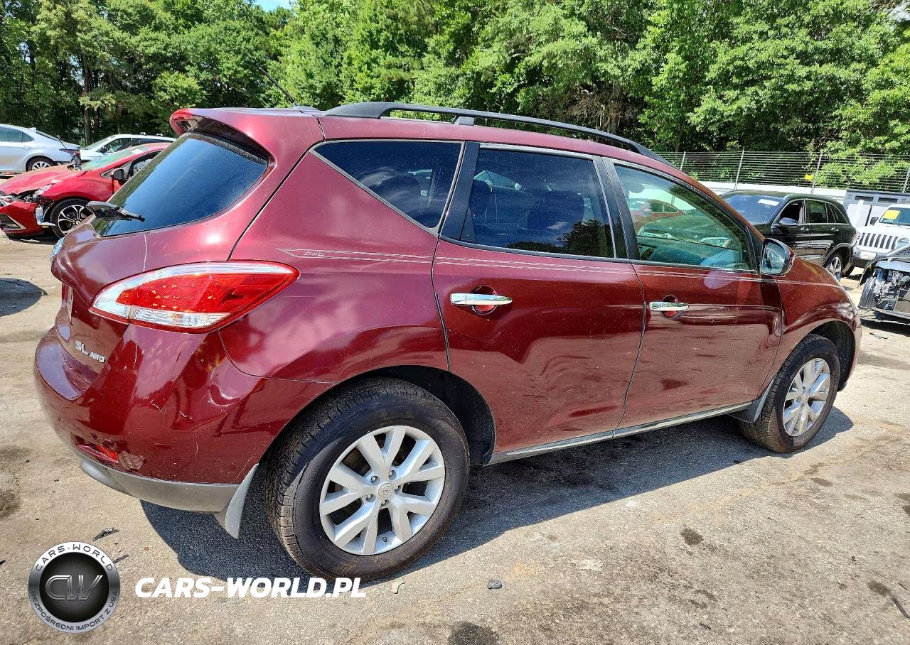 2012 Nissan Murano S VIN:JN8AZ1MW4CW201131 - 3