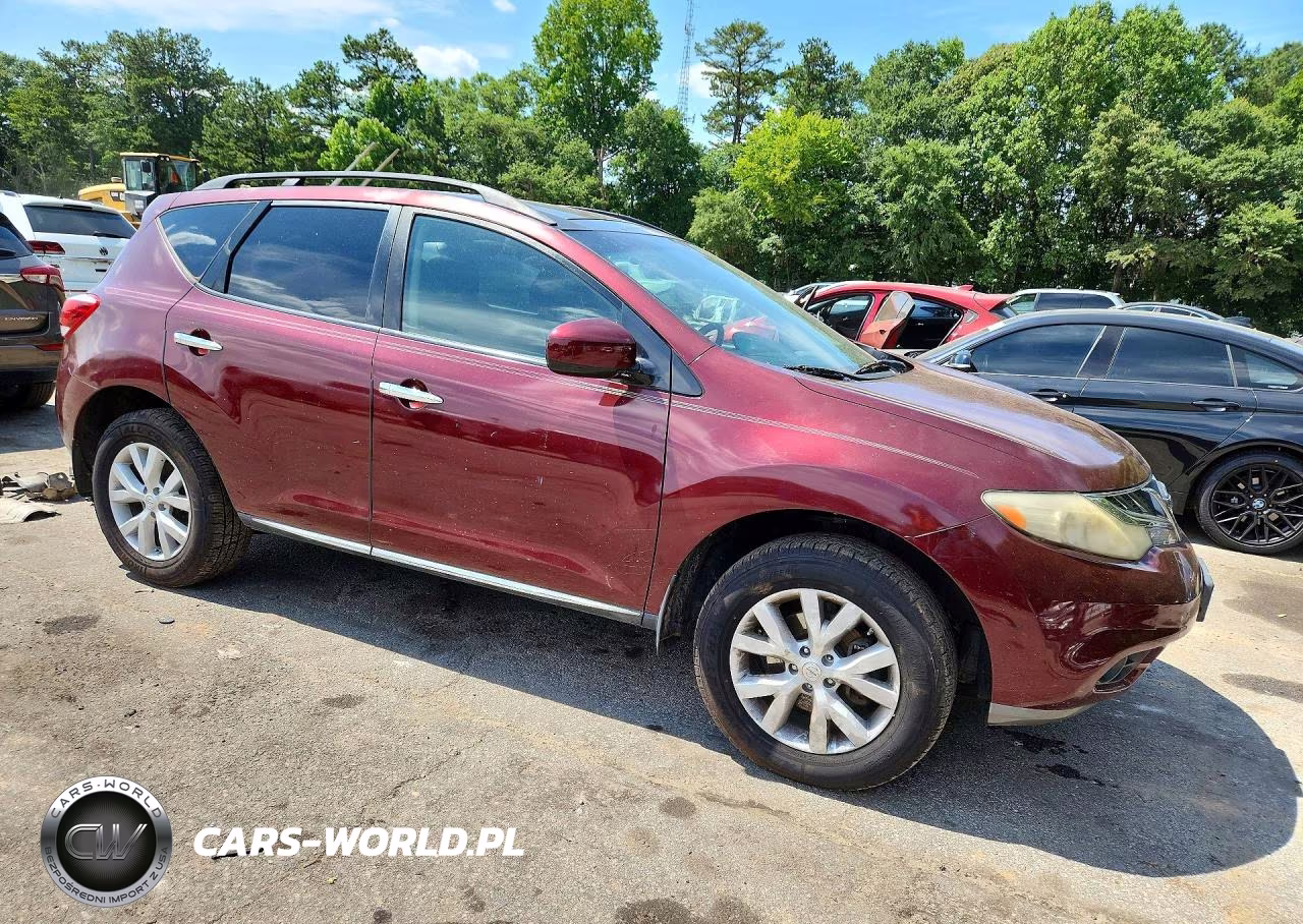 2012 Nissan Murano S VIN:JN8AZ1MW4CW201131 - 4