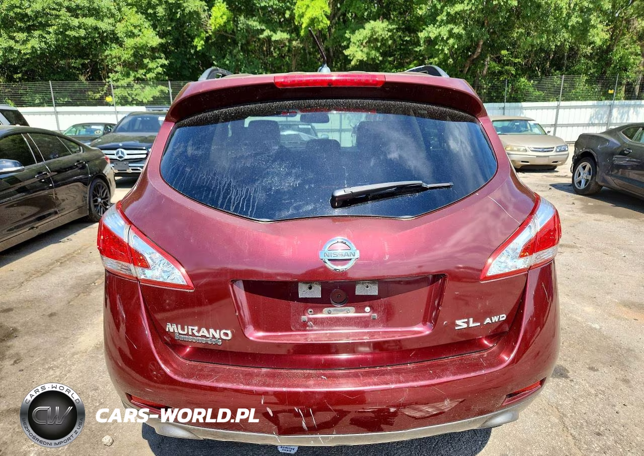 2012 Nissan Murano S VIN:JN8AZ1MW4CW201131 - 6
