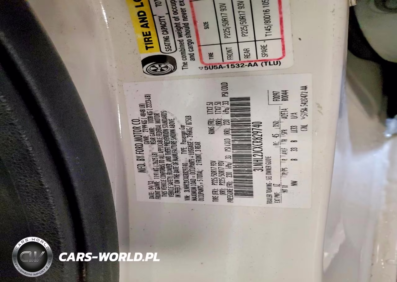 2012 Lincoln Mkz VIN:3LNHL2JCXCR829740 - 12