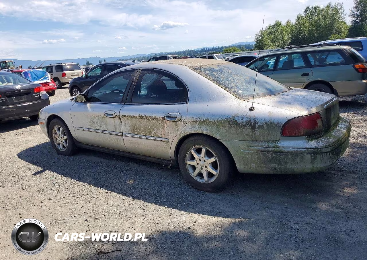 2002 Mercury Sable Gs VIN:1MEFM50U02G640314 - 2