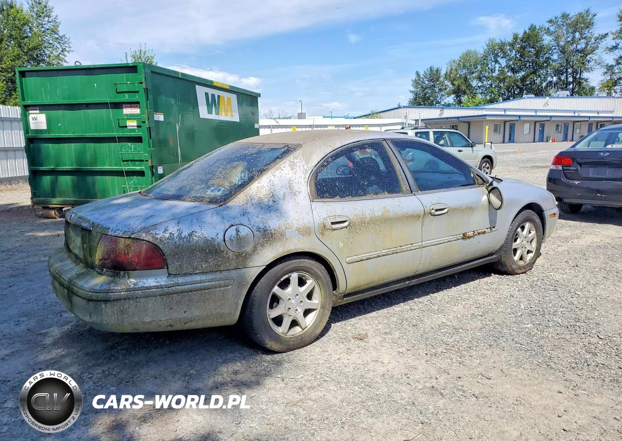 2002 Mercury Sable Gs VIN:1MEFM50U02G640314 - 3
