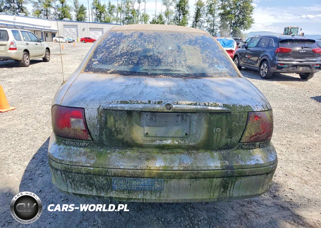 2002 Mercury Sable Gs VIN:1MEFM50U02G640314 - 6