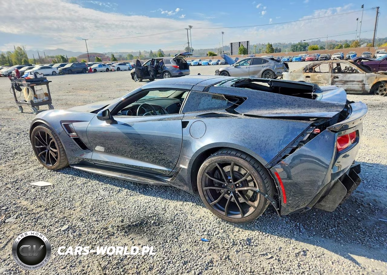 2019 Chevrolet Corvette Grand Sport 1Lt VIN:1G1YW2D74K5118457 - 2