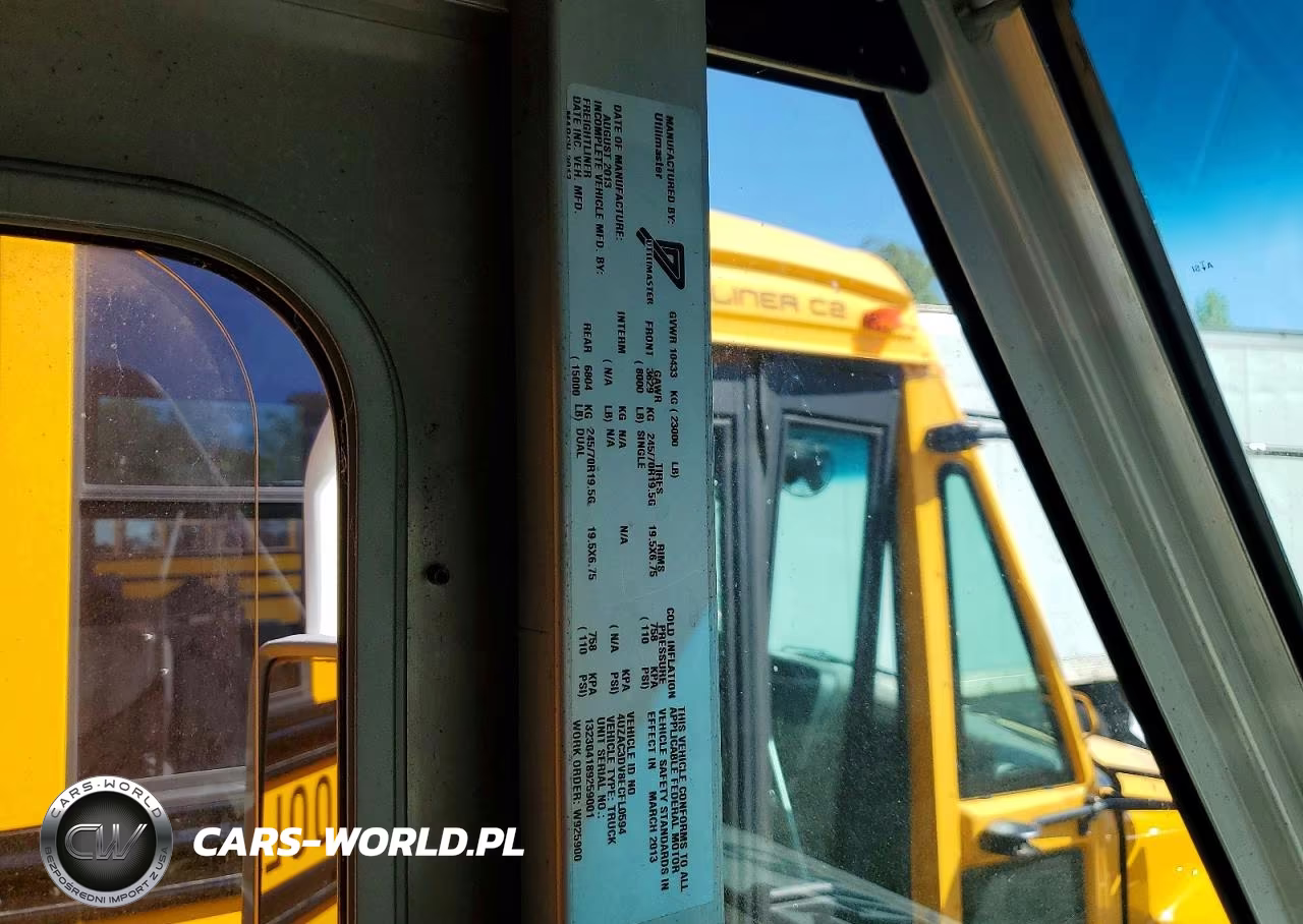 2014 Freightliner Chassis M Line Walk-In Van VIN:4UZAC3DV8ECFL0594 - 13
