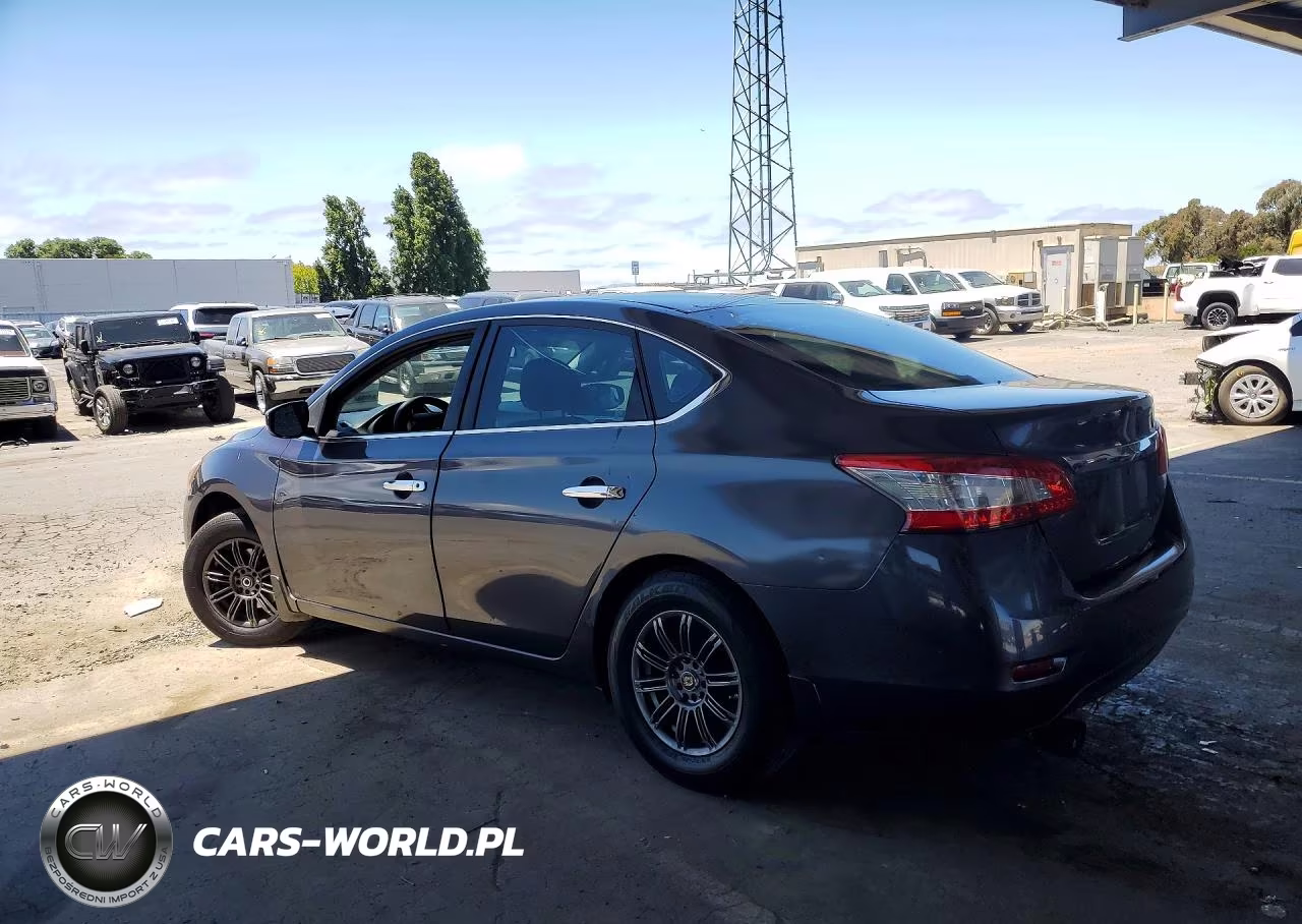 2013 Nissan Sentra S VIN:3N1AB7AP2DL692017 - 2