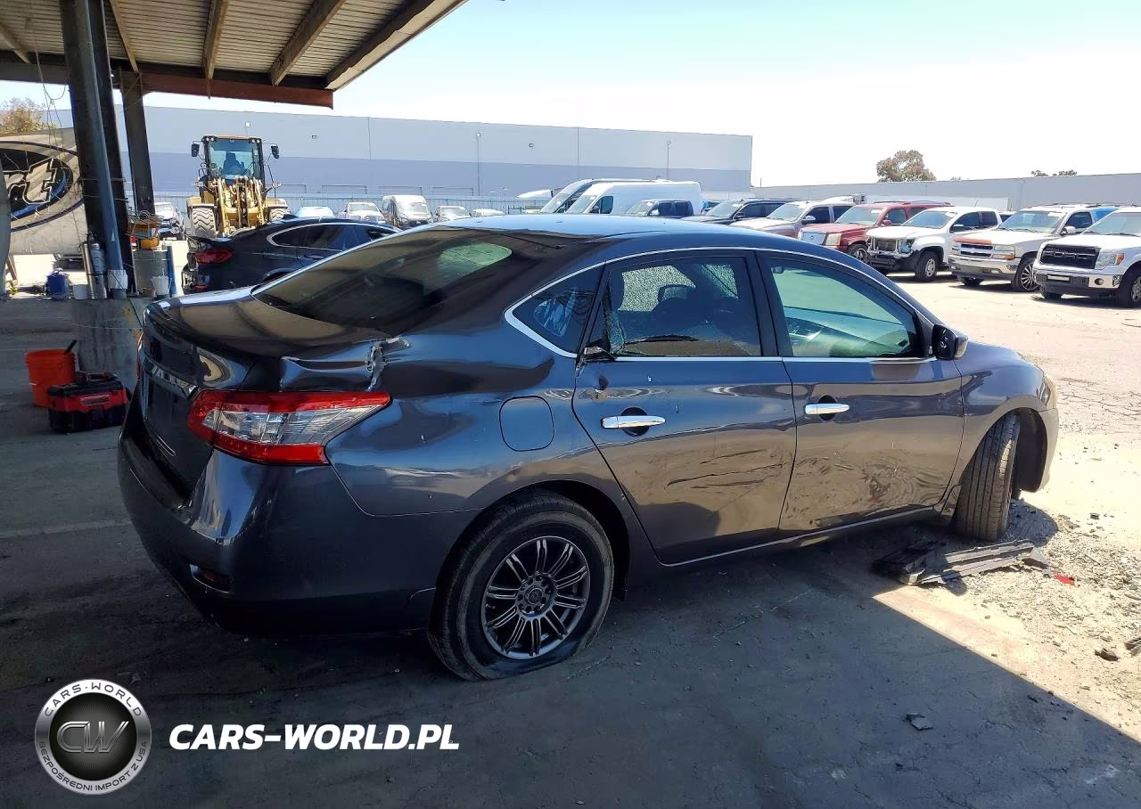 2013 Nissan Sentra S VIN:3N1AB7AP2DL692017 - 3