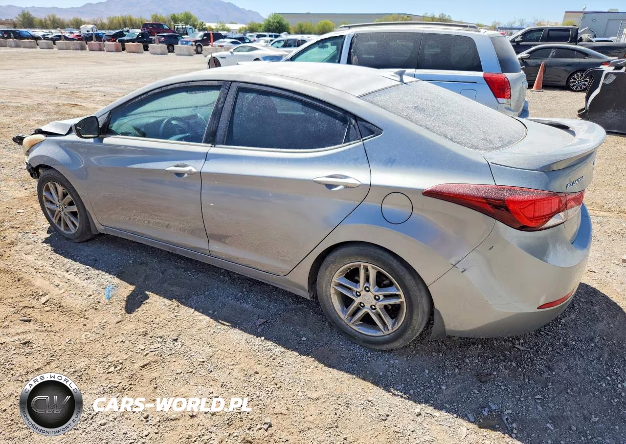 2015 Hyundai Elantra Se VIN:KMHDH4AE7FU355059 - 2
