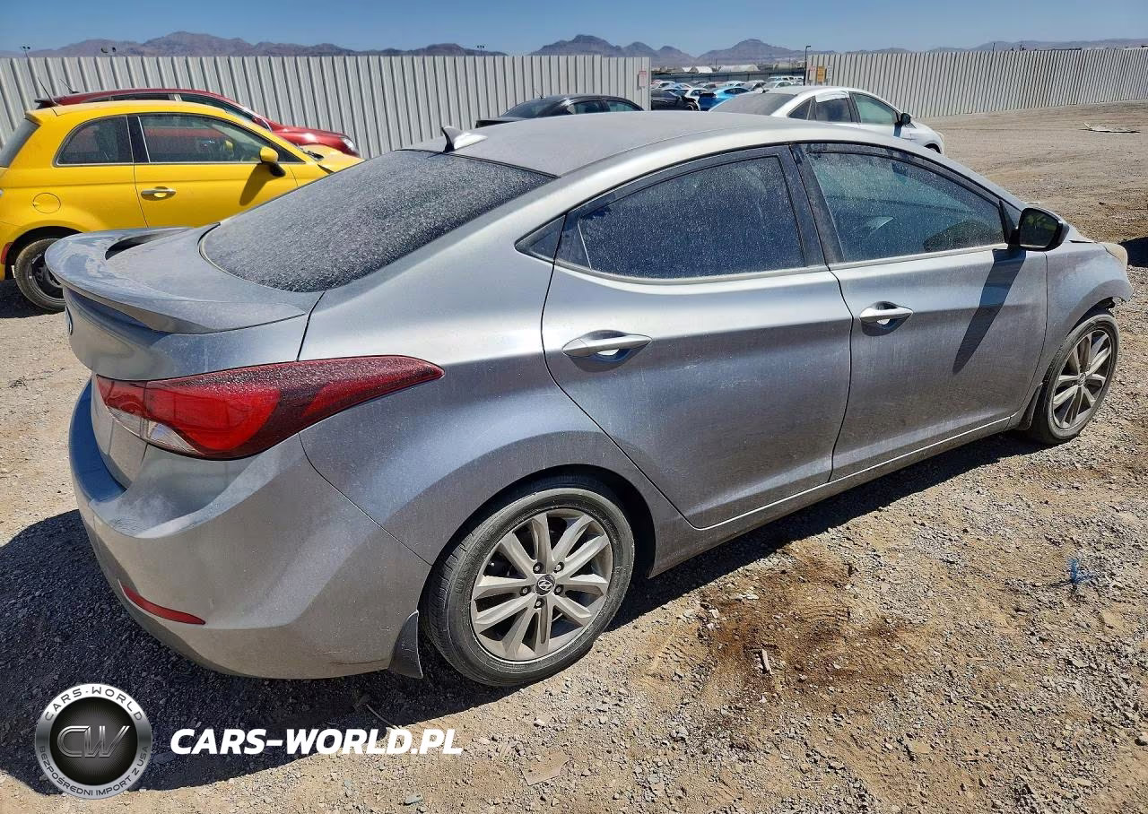 2015 Hyundai Elantra Se VIN:KMHDH4AE7FU355059 - 3