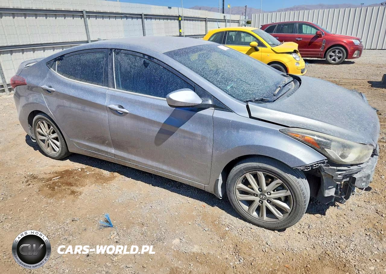 2015 Hyundai Elantra Se VIN:KMHDH4AE7FU355059 - 4