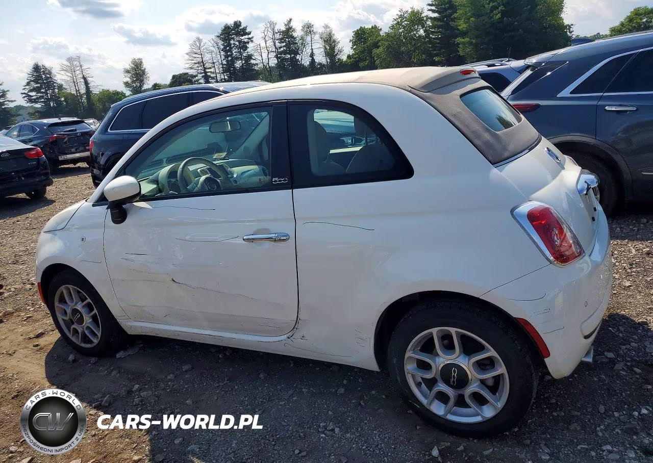 2015 Fiat 500 Pop VIN:3C3CFFDR7FT598823 - 2