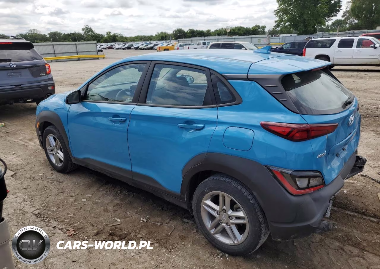 2022 Hyundai Kona Sel VIN:KM8K22AB3NU774222 - 2