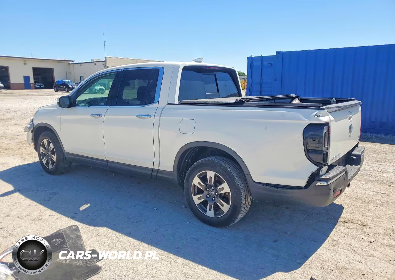 2019 Honda Ridgeline Rtl VIN:5FPYK3F74KB035834 - 2