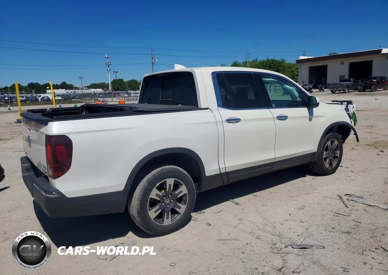 2019 Honda Ridgeline Rtl VIN:5FPYK3F74KB035834 - 3