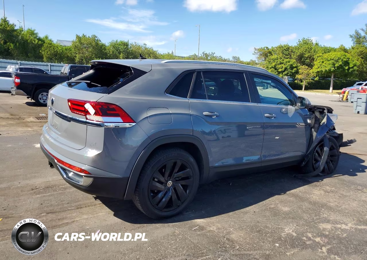 2020 Volkswagen Atlas Cross Sport Se VIN:1V2YE2CA1LC214484 - 3