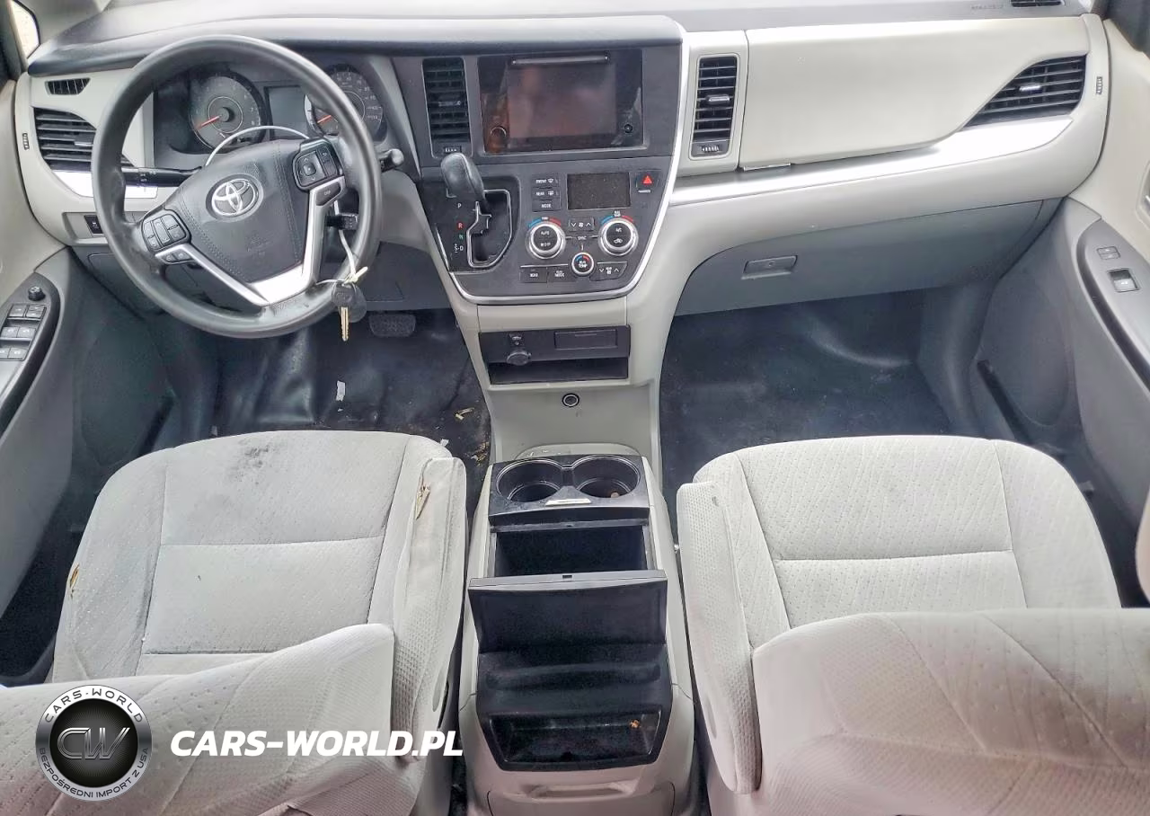 2017 Toyota Sienna Le VIN:5TDKZ3DC6HS793284 - 8