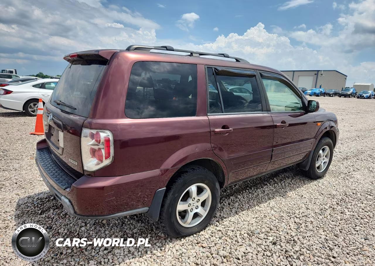 2008 Honda Pilot Ex VIN:5FNYF18458B041512 - 3