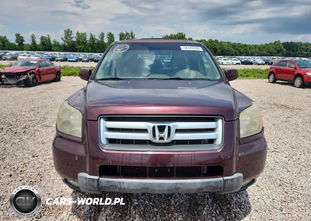 2008 Honda Pilot Ex VIN:5FNYF18458B041512 - 5