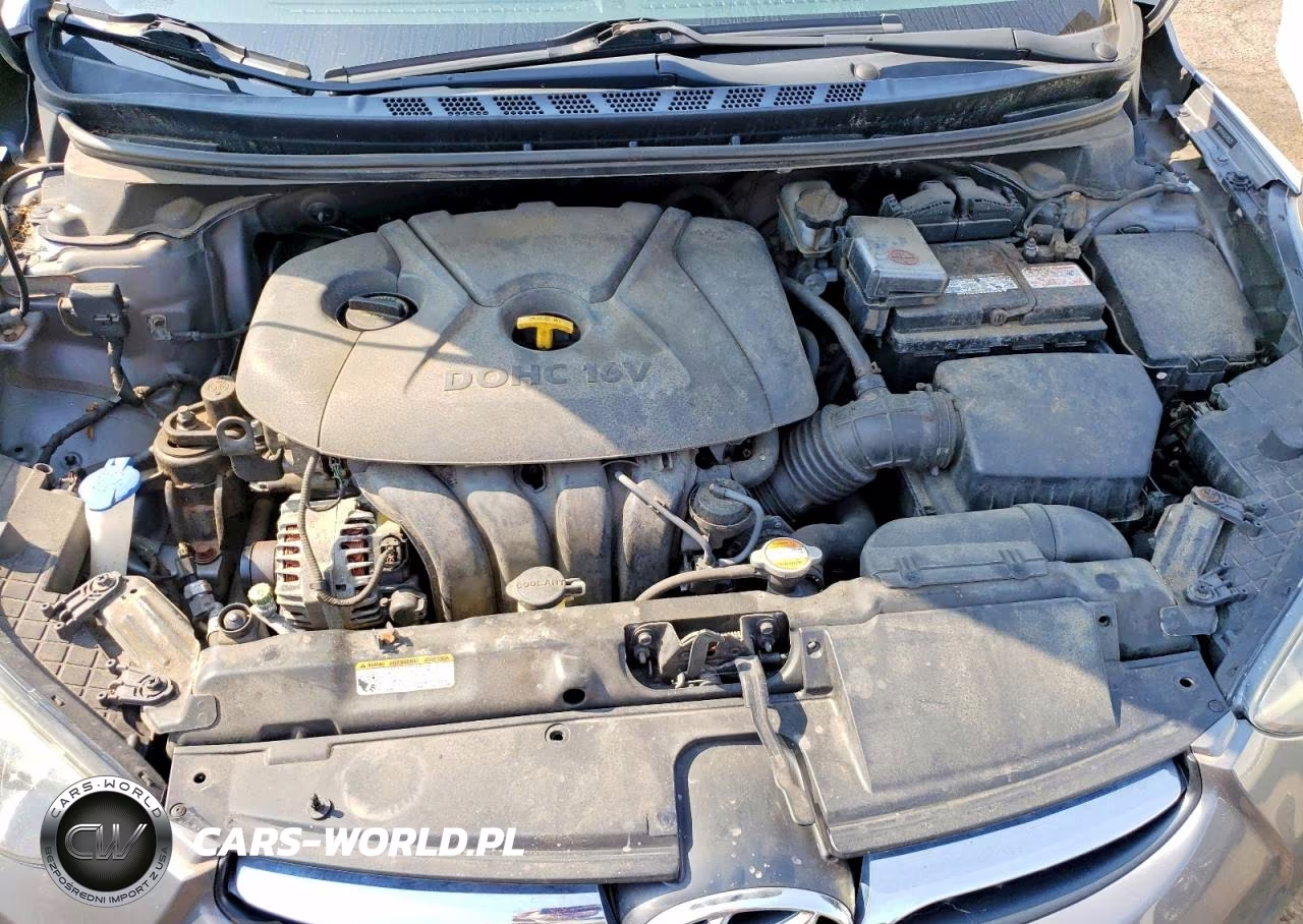2012 Hyundai Elantra Gls VIN:5NPDH4AE0CH105351 - 11
