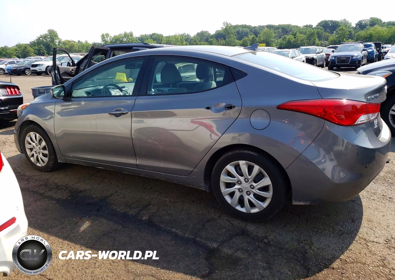 2012 Hyundai Elantra Gls VIN:5NPDH4AE0CH105351 - 2