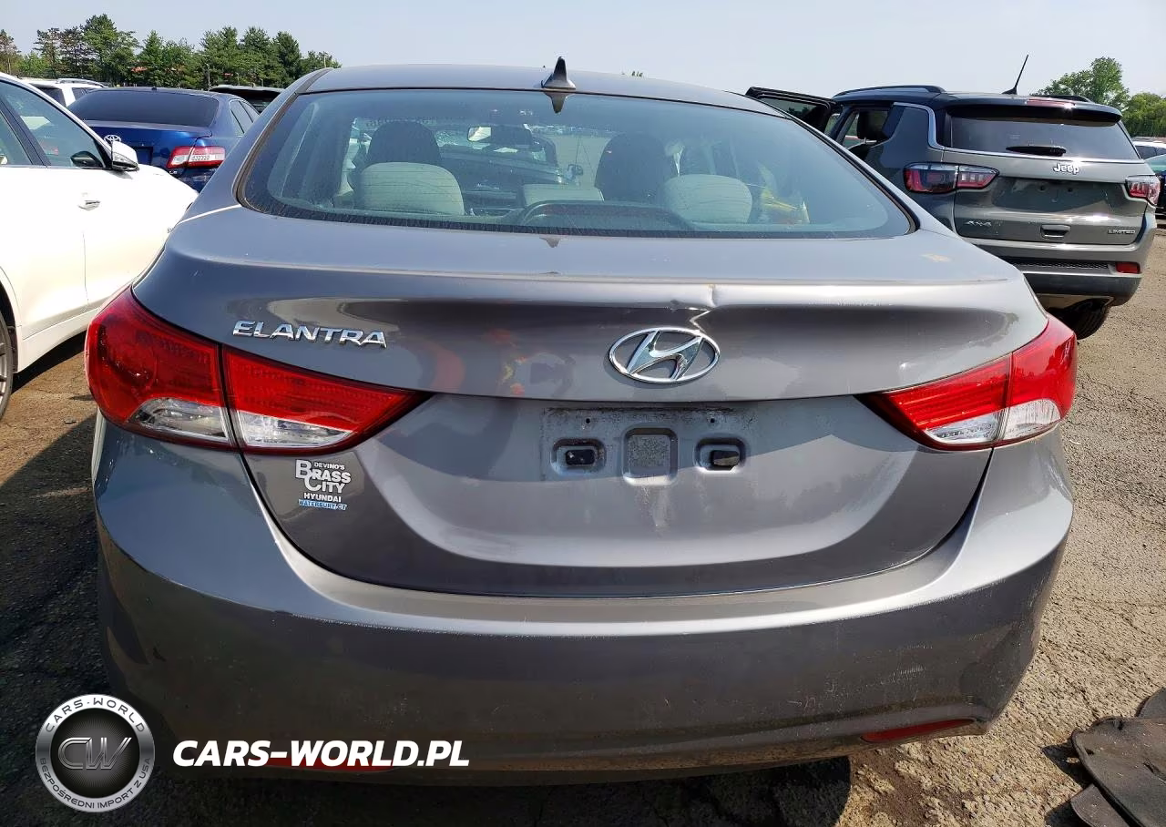 2012 Hyundai Elantra Gls VIN:5NPDH4AE0CH105351 - 6