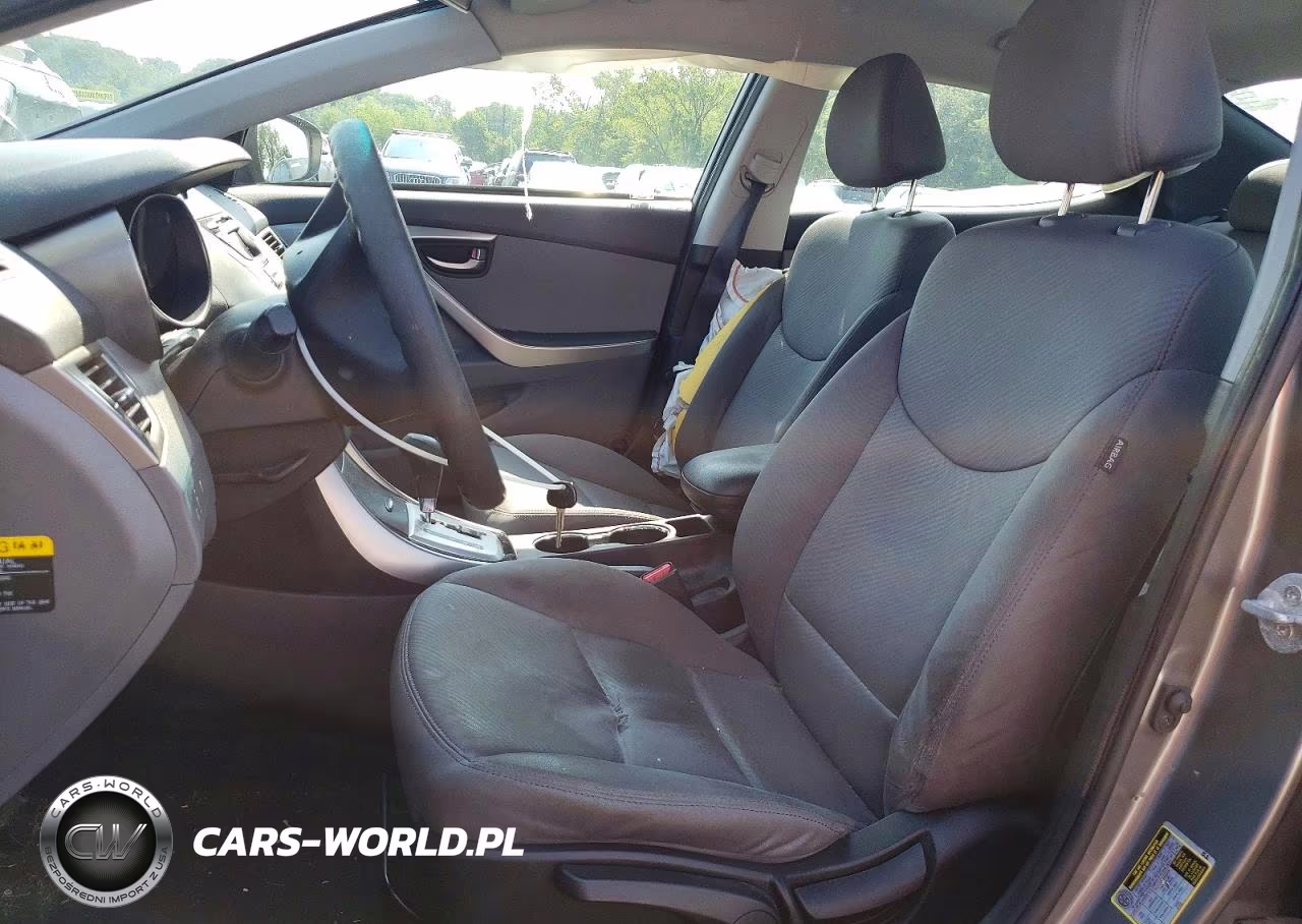 2012 Hyundai Elantra Gls VIN:5NPDH4AE0CH105351 - 7