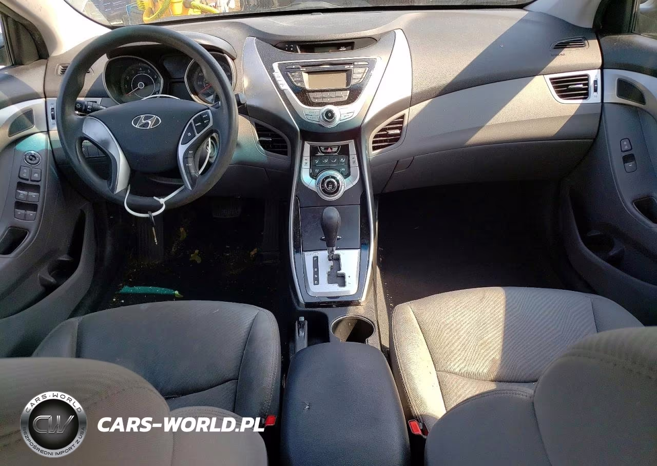 2012 Hyundai Elantra Gls VIN:5NPDH4AE0CH105351 - 8