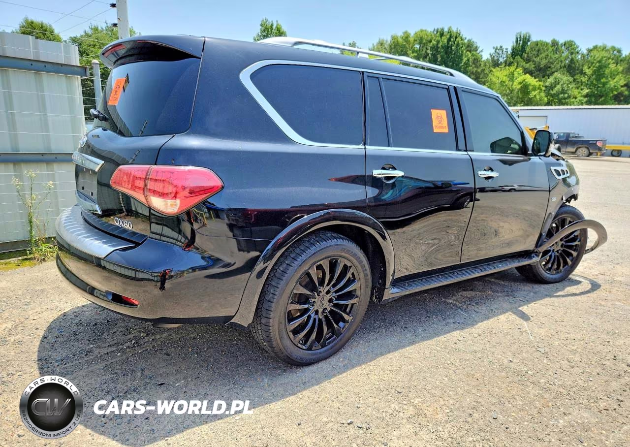 2016 Infiniti Qx80 Base VIN:JN8AZ2NE6G9124097 - 3