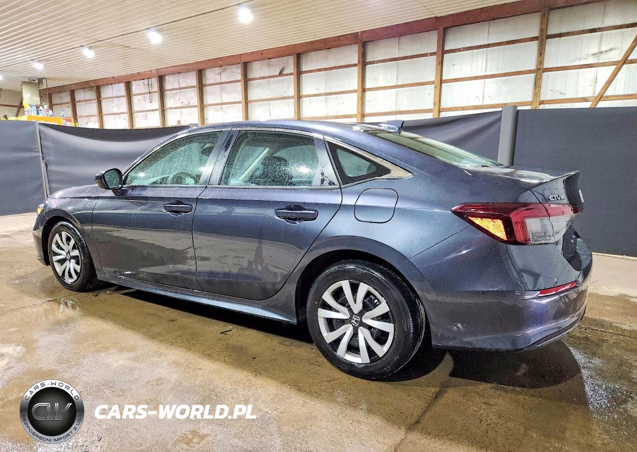 2025 Honda Civic Lx VIN:2HGFE2F29SH600077 - 2