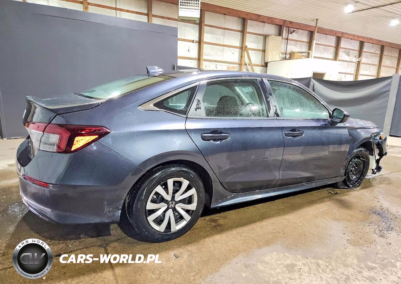 2025 Honda Civic Lx VIN:2HGFE2F29SH600077 - 3